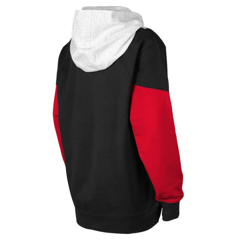 Chicago Blackhawks Youth Champion League Fleece Pullover Hoodie - Ash/Black - NHL