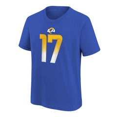 Puka Nacua Los Angeles Rams Youth Player Name & Number T-Shirt Royal | Nike for Sale