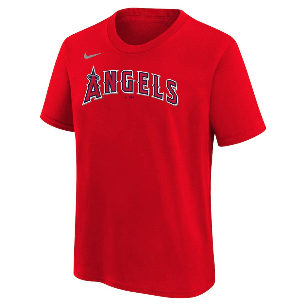 Mike Trout Los Angeles Angels Nike Youth Name & Number T-Shirt - MLB