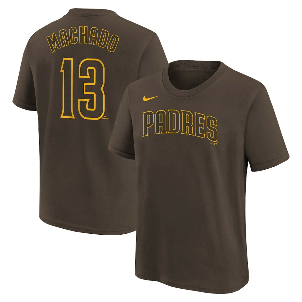 Manny Machado San Diego Padres Nike Youth Name & Number T-Shirt - MLB