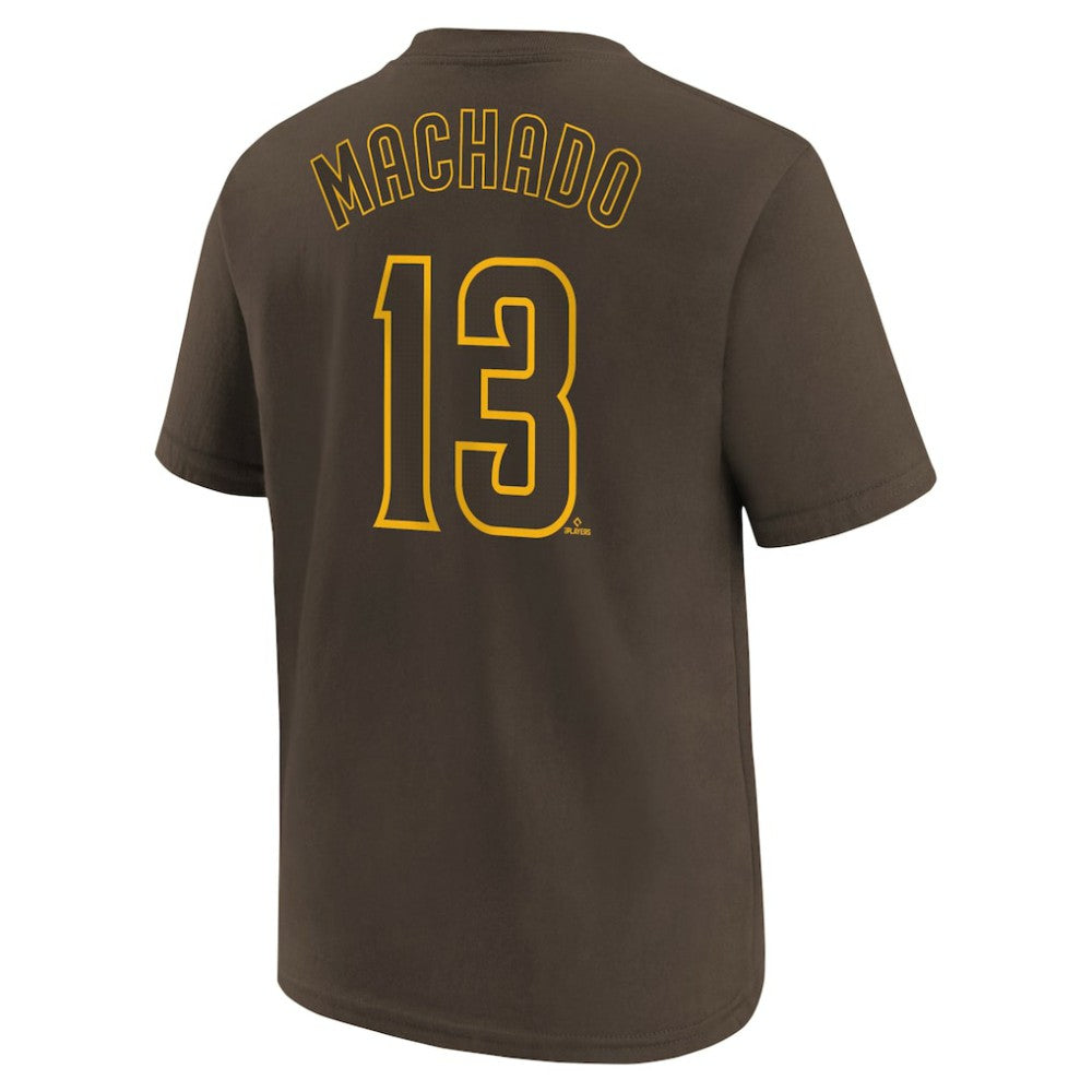 Manny Machado San Diego Padres Nike Youth Name & Number T-Shirt - MLB