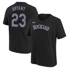Kris Bryant Colorado Rockies Nike Youth Name & Number T-Shirt - MLB
