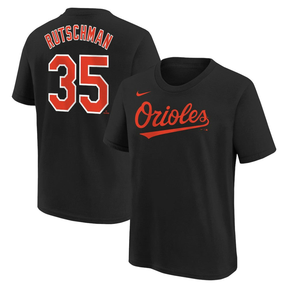Adley Rutschman Baltimore Orioles Nike Youth Name & Number T-Shirt - MLB