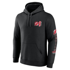New Jersey Devils Fanatics Revolution Pullover Hoodie - Black - NHL