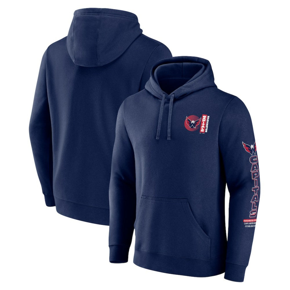 Washington Capitals Fanatics Revolution Pullover Hoodie - Navy - NHL