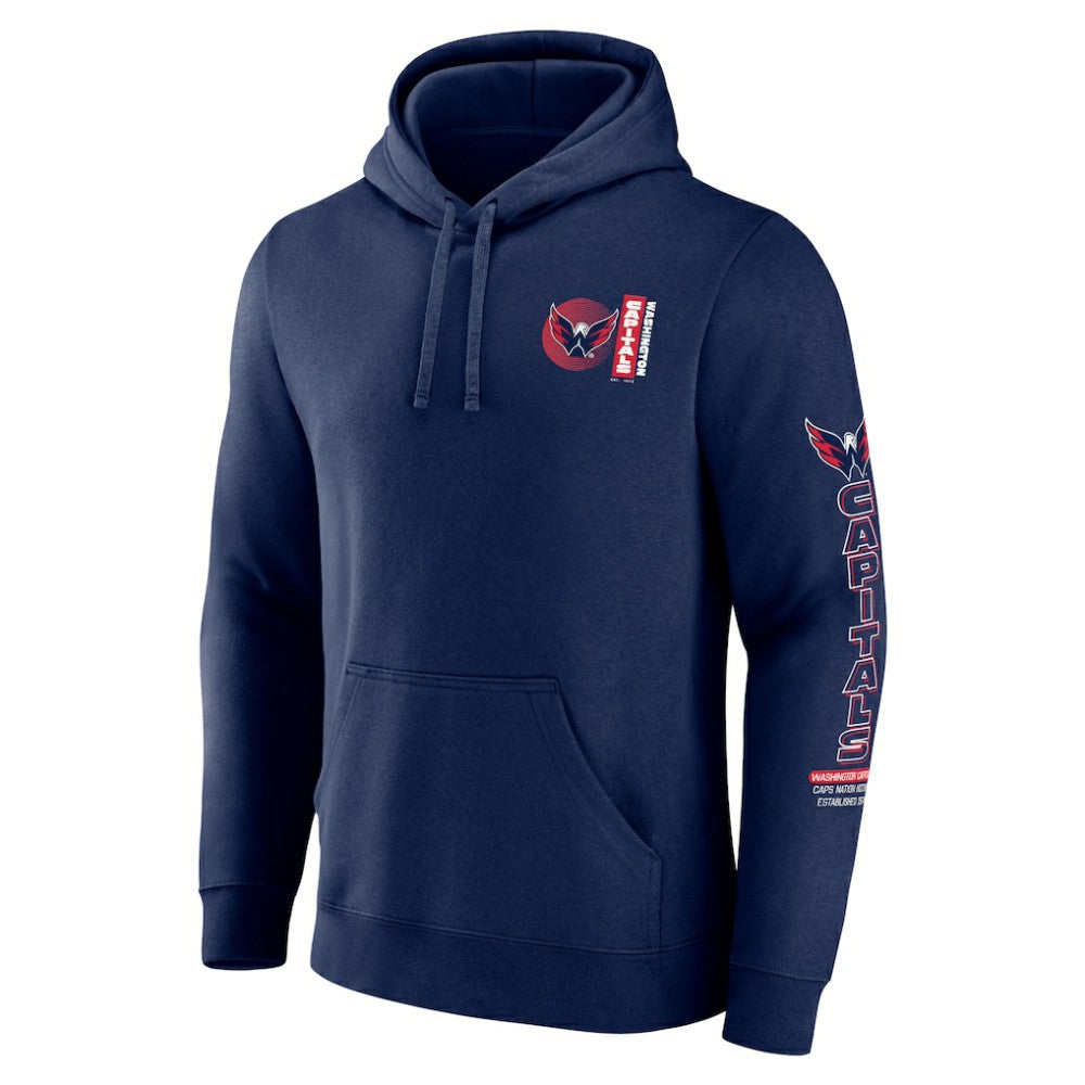 Washington Capitals Fanatics Revolution Pullover Hoodie - Navy - NHL