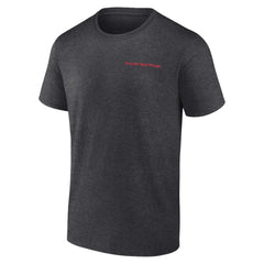 Detroit Red Wings Fanatics Backbone T-Shirt - Heather Charcoal - NHL