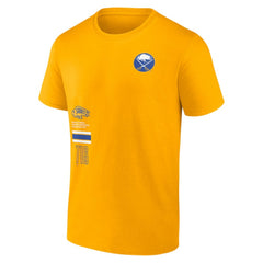 Buffalo Sabres Fanatics Represent T-Shirt - Gold - NHL