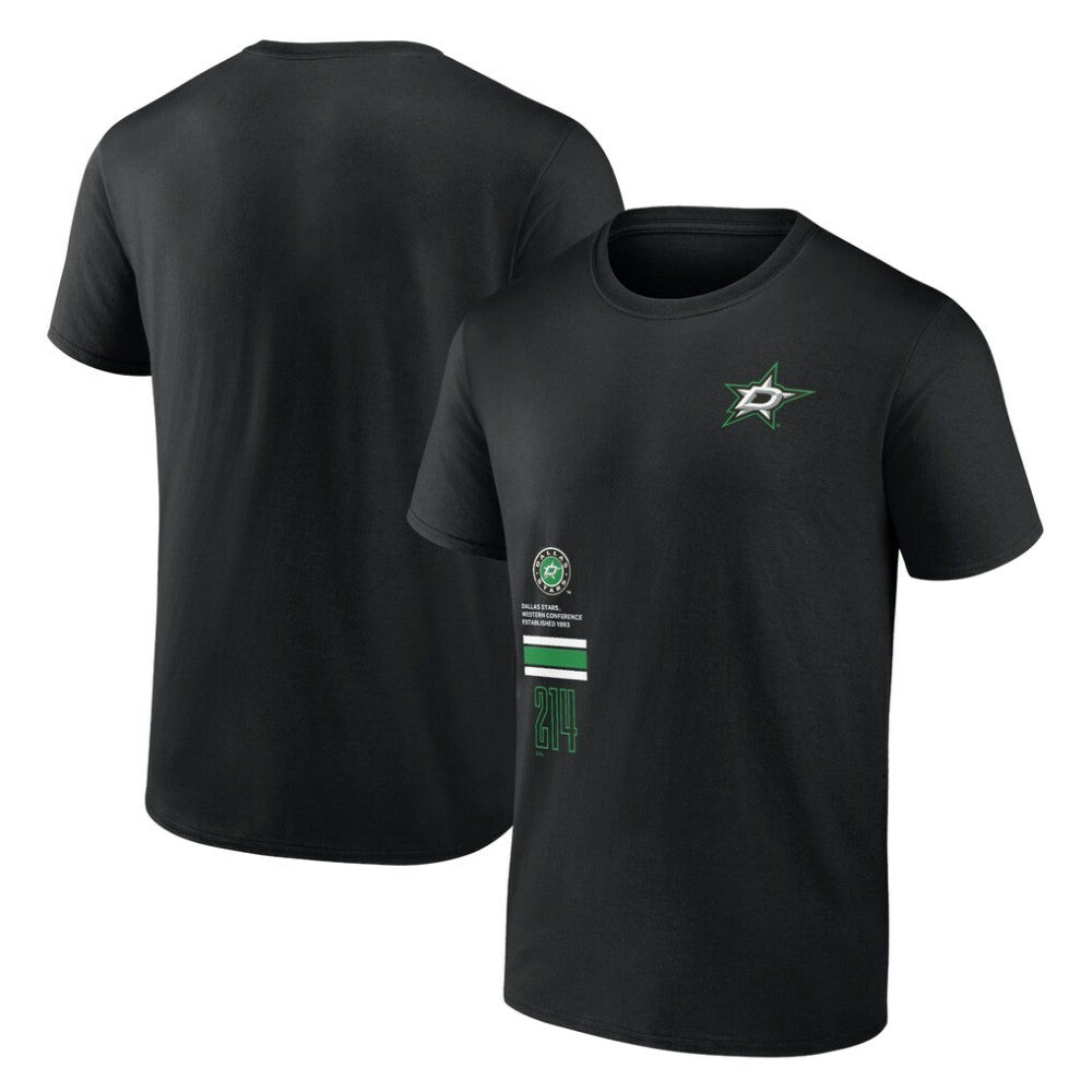 Dallas Stars Fanatics Represent T-Shirt - Black - NHL