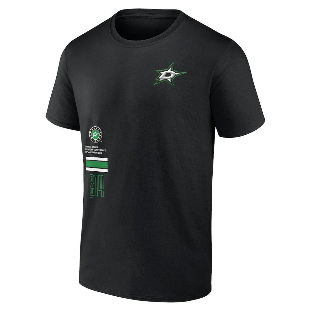 Dallas Stars Fanatics Represent T-Shirt - Black - NHL