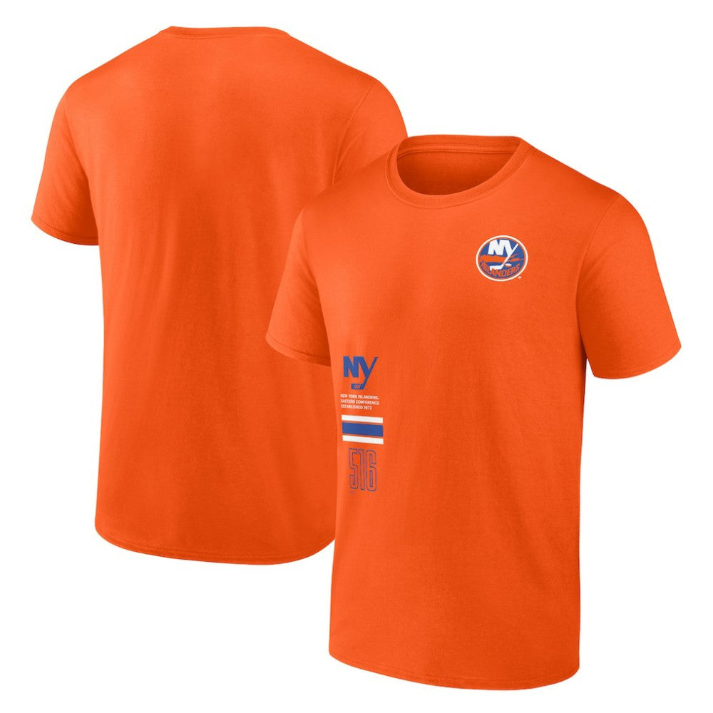 New York Islanders Fanatics Represent T-Shirt - Orange - NHL