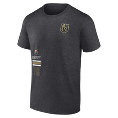 Vegas Golden Knights Fanatics Represent T-Shirt - Heather Charcoal - NHL