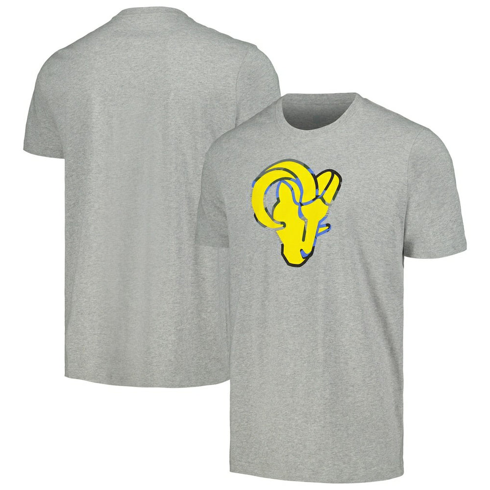 Los Angeles Rams New Era Camo Logo T-Shirt Gray | NFL