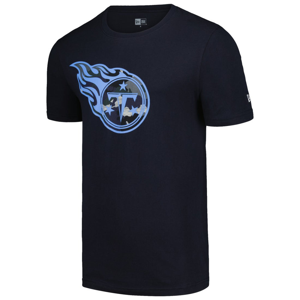 Tennessee Titans New Era Camo Logo T-Shirt Navy | NFL