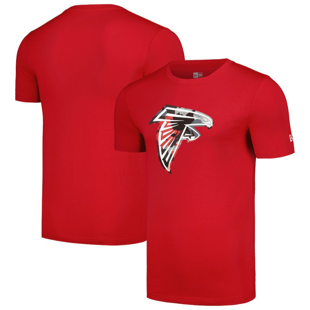 Atlanta Falcons New Era Camo Logo T-Shirt Red | NFL