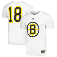 Willie O'Ree Boston Bruins Mitchell & Ness Name & Number T-Shirt - White - NHL