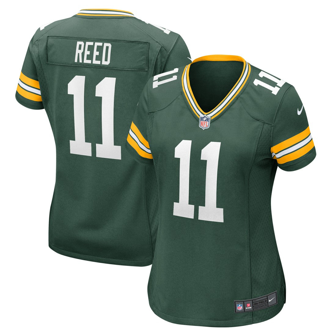 Jayden Reed Green Bay Packers Women's Game Jersey Green | Nike for Sale