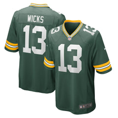 Dontayvion Wicks Green Bay Packers Game Jersey Green | Nike for Sale