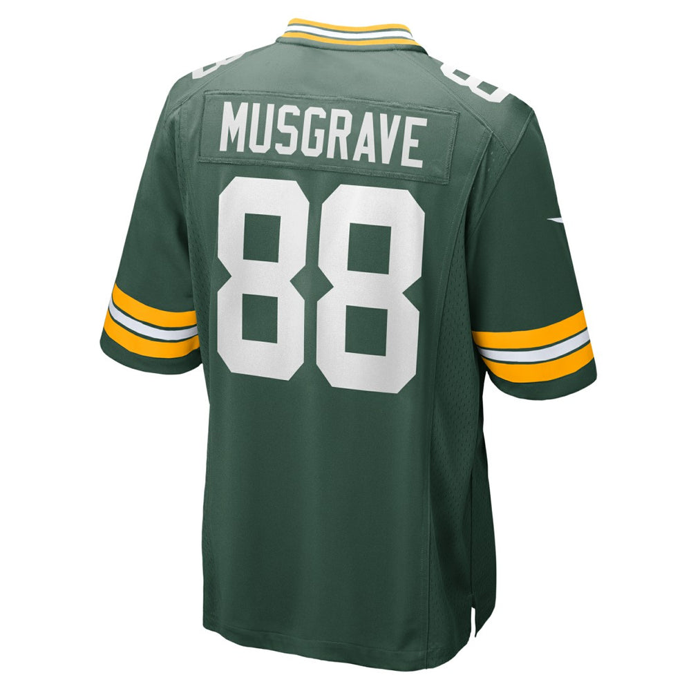 Luke Musgrave Green Bay Packers Game Jersey Green | Nike for Sale