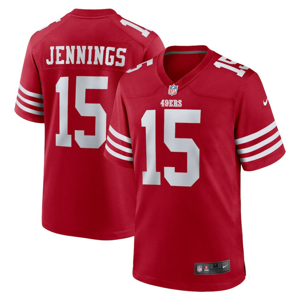 Jauan Jennings San Francisco 49ers Game Jersey Scarlet | Nike for Sale