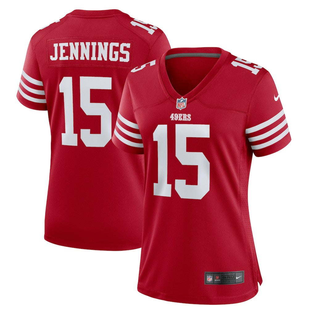 Jauan Jennings San Francisco 49ers Women's Game Jersey Scarlet | Nike for Sale