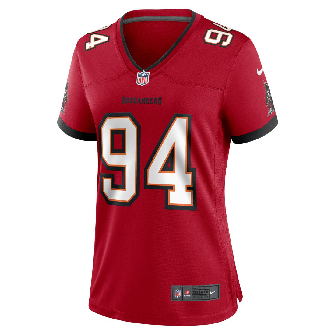 Calijah Kancey Tampa Bay Buccaneers Women's Game Jersey Red | Nike for Sale