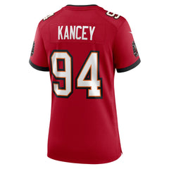 Calijah Kancey Tampa Bay Buccaneers Women's Game Jersey Red | Nike for Sale