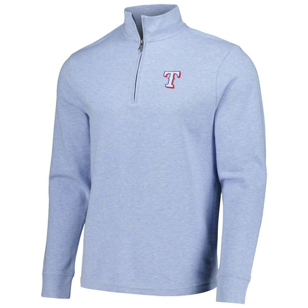 Texas Rangers Vineyard Vines Saltwater Quarter-Zip Jacket - MLB