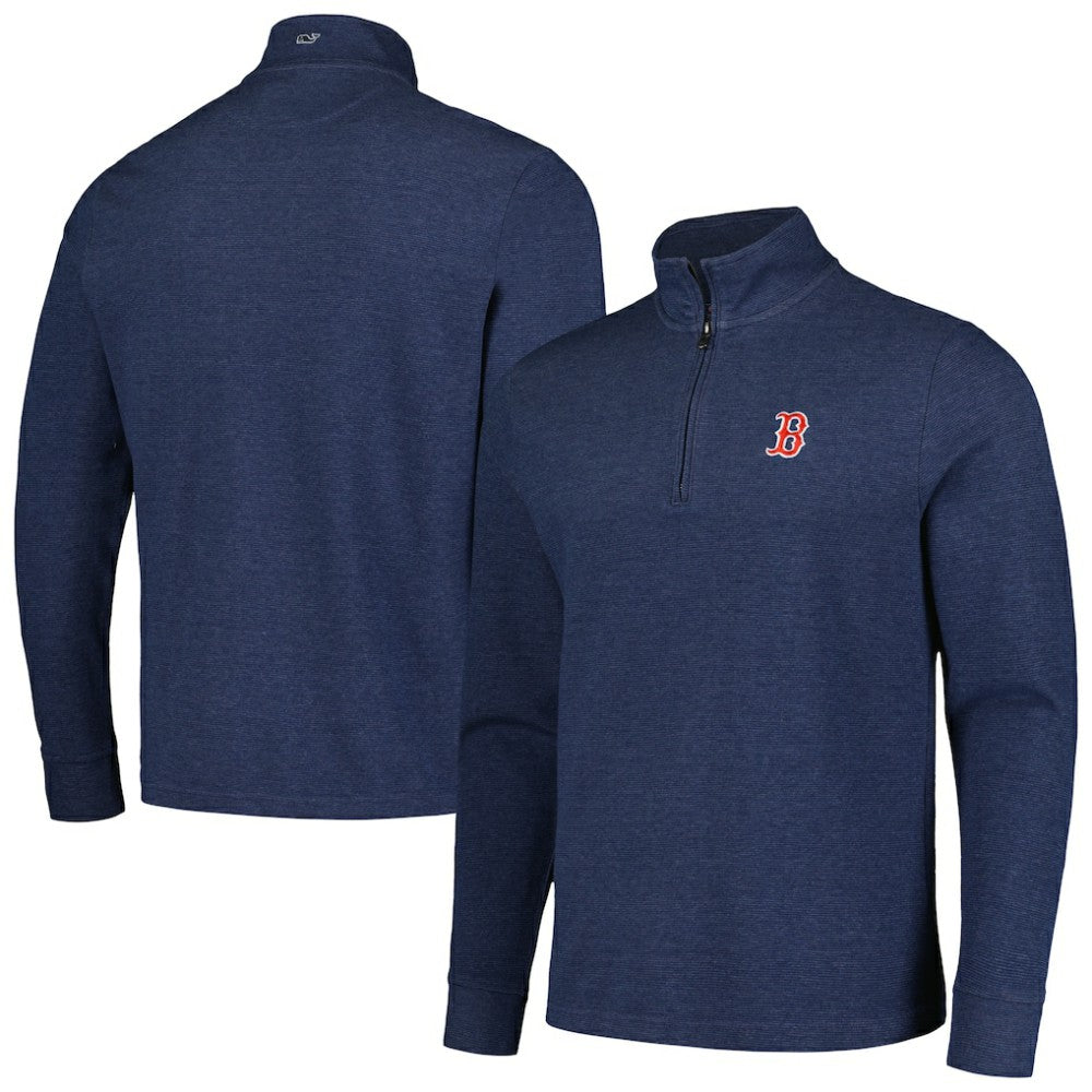 Boston Red Sox Vineyard Vines Saltwater Quarter-Zip Jacket - MLB