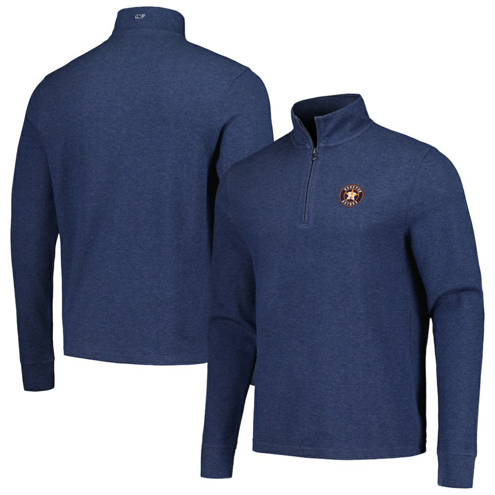Houston Astros Vineyard Vines Saltwater Quarter-Zip Jacket - MLB