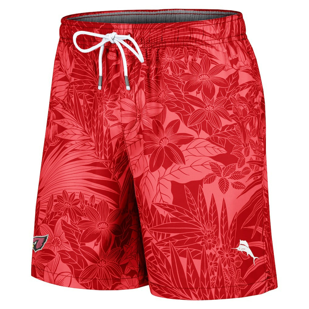 Arizona Cardinals Santiago Palms Board Shorts Cardinal | Tommy Bahama
