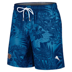 Chicago Bears Santiago Palms Board Shorts Navy | Tommy Bahama