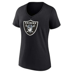 Las Vegas Raiders Women's Plus Size Mother's Day #1 Mom V-Neck T-Shirt Black | Fanatics
