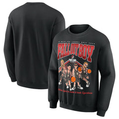 Fall Out Boy x Portland Trail Blazers Unisex So Much For (2our) Dust Pullover Sweatshirt Black - NBA