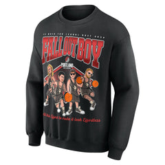 Fall Out Boy x Portland Trail Blazers Unisex So Much For (2our) Dust Pullover Sweatshirt Black - NBA