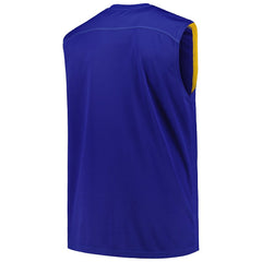 Golden State Warriors Big & Tall Birdseye Muscle Tank Top Royal - NBA