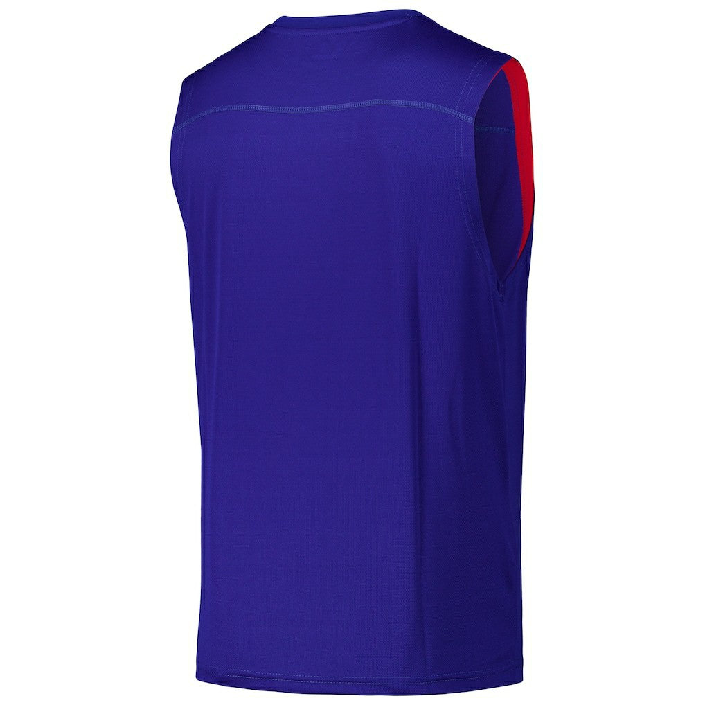 Philadelphia 76ers Birdseye Muscle Tank Top Royal - NBA