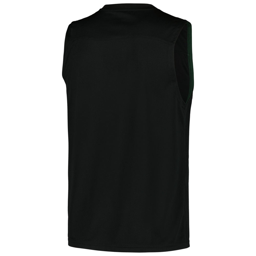 Milwaukee Bucks Birdseye Muscle Tank Top Black - NBA