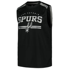 San Antonio Spurs Birdseye Muscle Tank Top Black - NBA