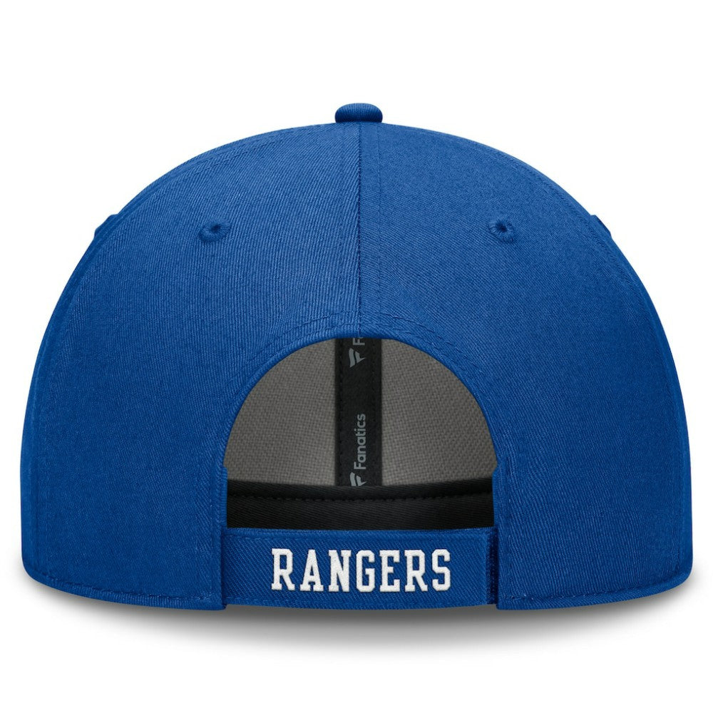 New York Rangers Fanatics Tore Adjustable Hat - Blue - NHL