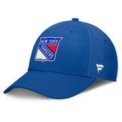 New York Rangers Fanatics Core Primary Logo Flex Hat - Royal - NHL