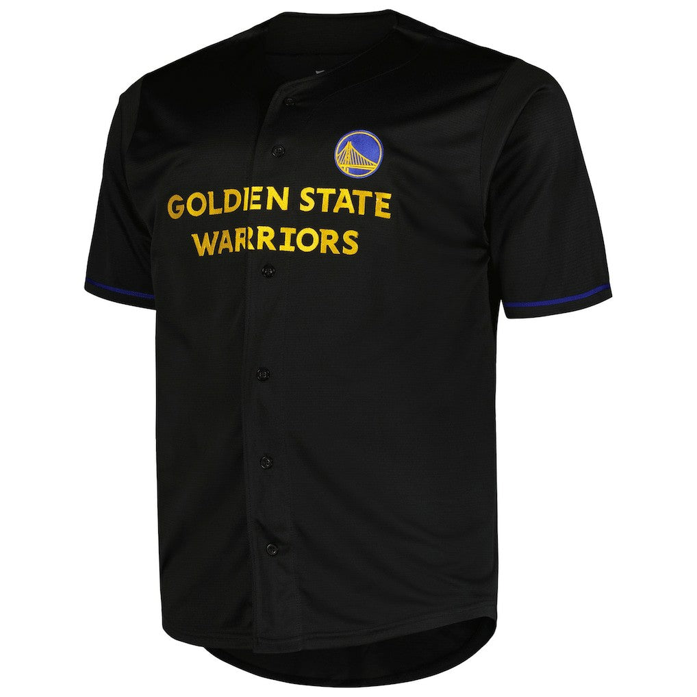 Golden State Warriors Profile Big & Tall Pop Jersey Black - NBA