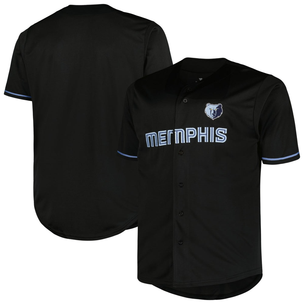 Memphis Grizzlies Profile Big & Tall Pop Jersey Black - NBA