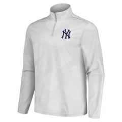 New York Yankees Tommy Bahama Delray Frond IslandZone Half-Zip Jacket - MLB