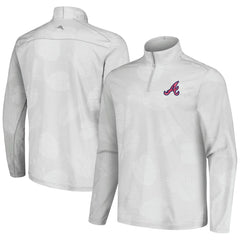 Atlanta Braves Tommy Bahama Delray Frond IslandZone Half-Zip Jacket - MLB