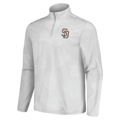 San Diego Padres Tommy Bahama Delray Frond IslandZone Half-Zip Jacket - MLB
