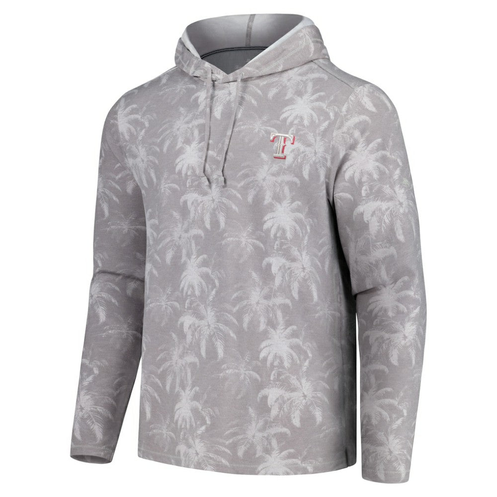 Texas Rangers Tommy Bahama Palm Frenzy Hoodie Long Sleeve T-Shirt - MLB