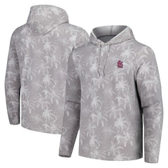 St. Louis Cardinals Tommy Bahama Palm Frenzy Hoodie Long Sleeve T-Shirt - MLB