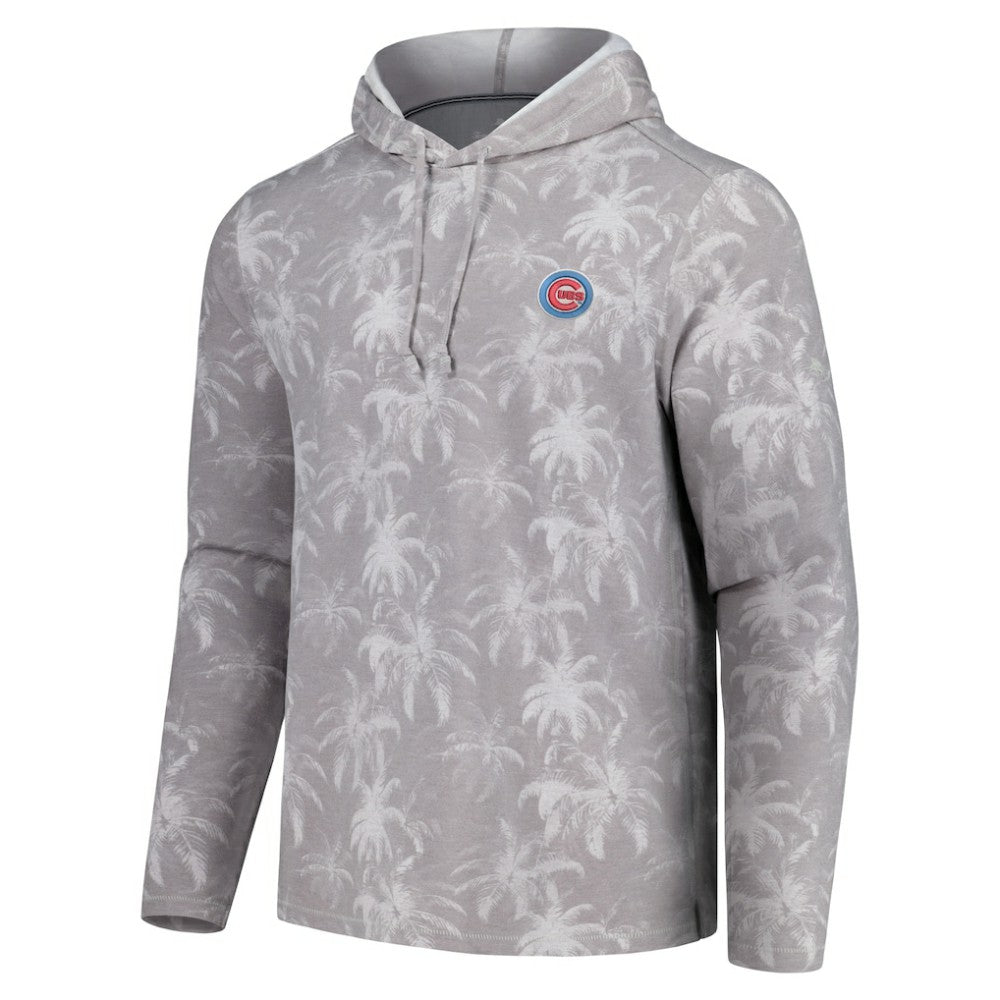 Chicago Cubs Tommy Bahama Palm Frenzy Hoodie Long Sleeve T-Shirt - MLB