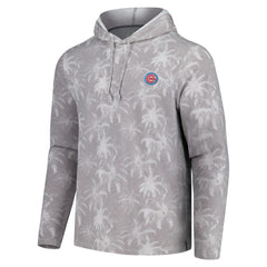 Chicago Cubs Tommy Bahama Palm Frenzy Hoodie Long Sleeve T-Shirt - MLB